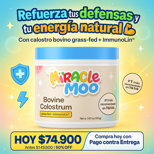 Miracle Moo – Calostro bienestar total desde adentro