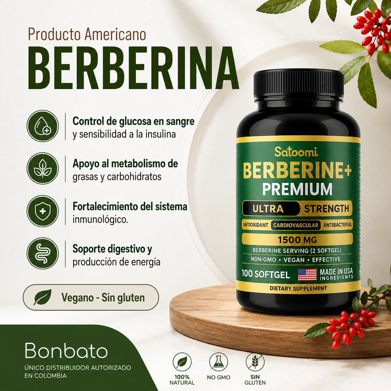 Berberina 1500 – Azúcar, Energía y Metabolismo en Equilibrio